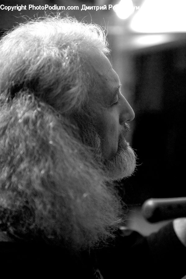 Beard, Hair, Person, Portrait