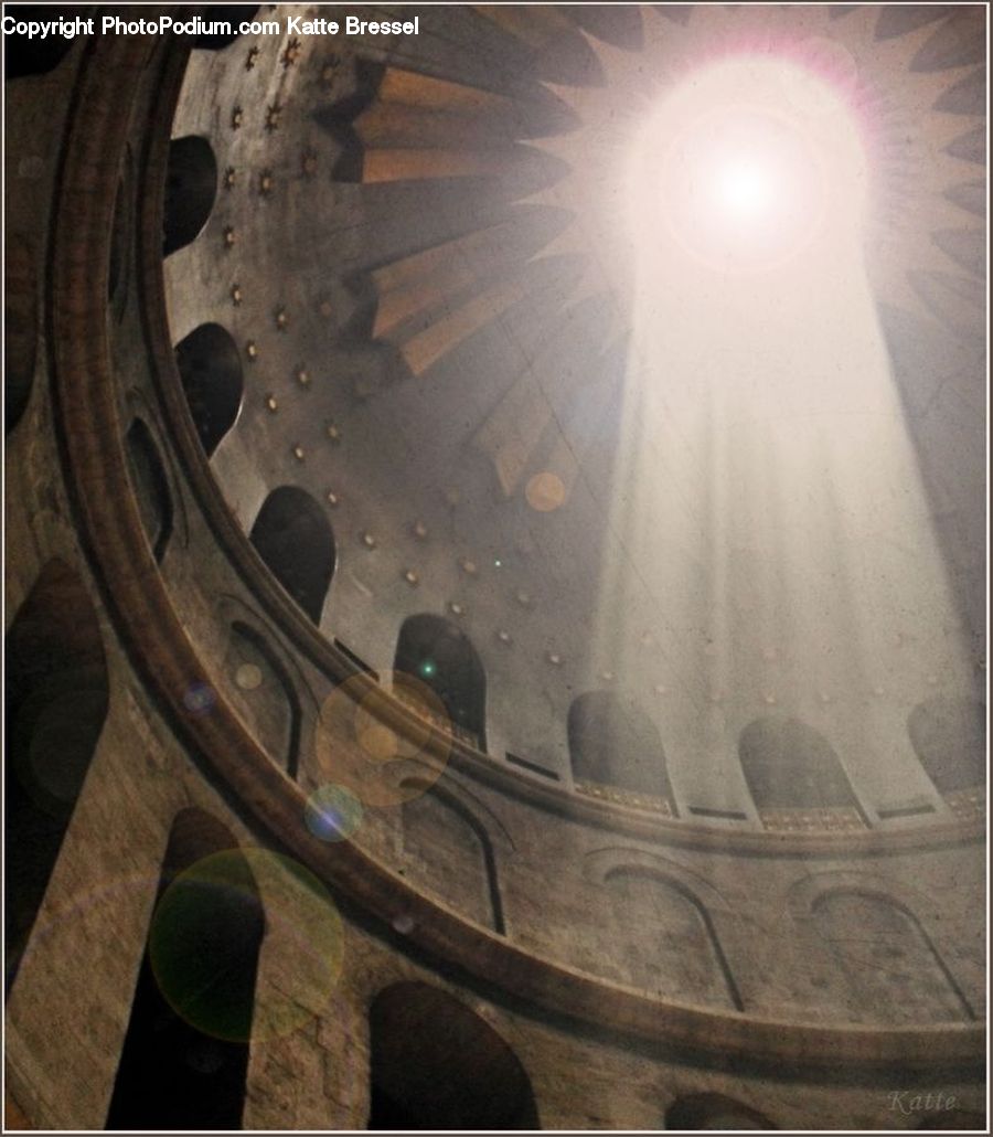 Light, Architecture, Dome