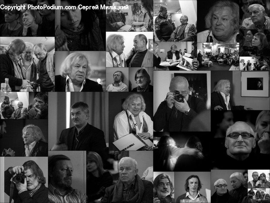 Collage, People, Person, Human, Poster, Photographer, Face