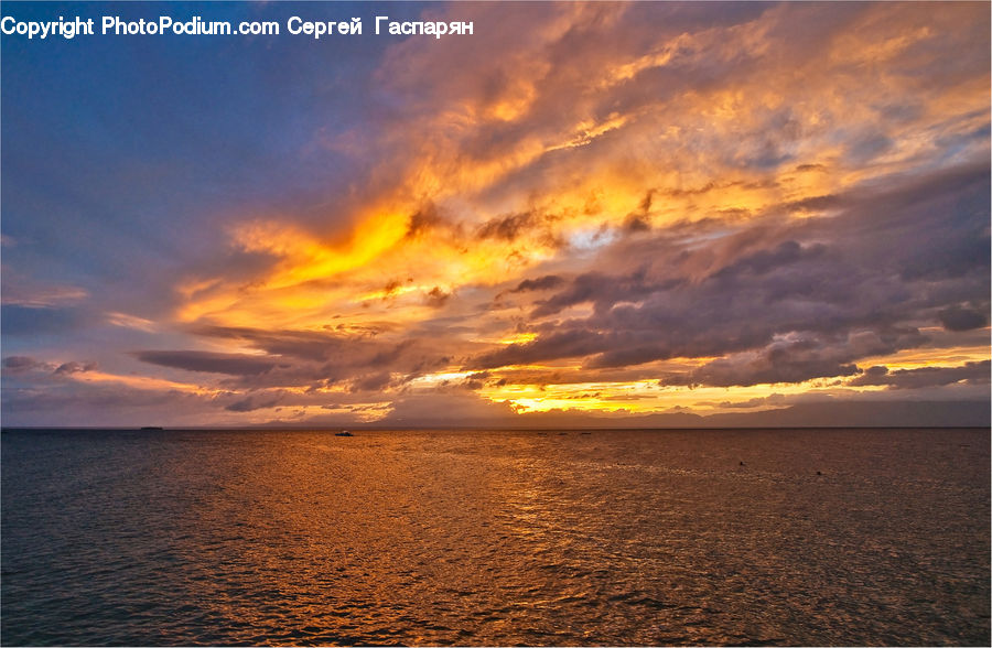 Dusk, Outdoors, Sky, Sunlight, Sunrise, Sunset, Azure Sky