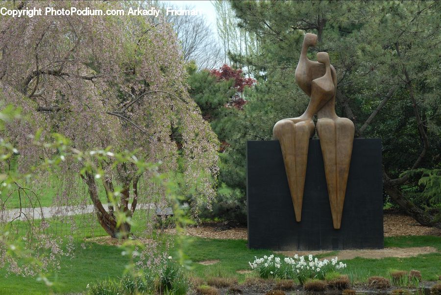 People, Person, Human, Art, Sculpture, Statue, Forest