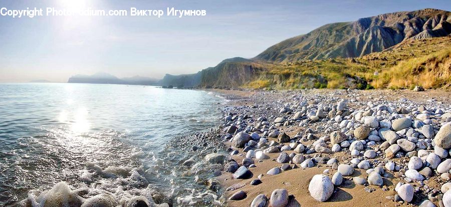 Coast, Outdoors, Sea, Water, Beach, Promontory, Rock