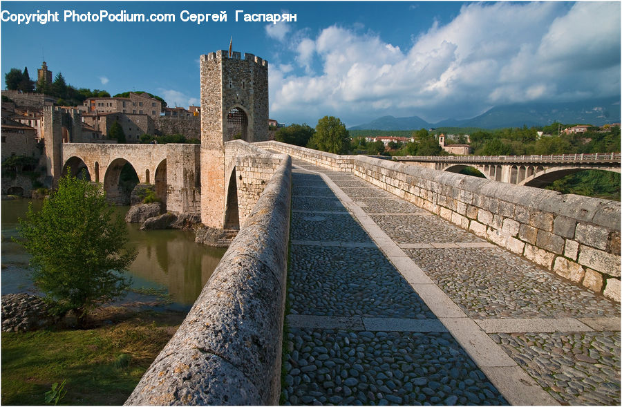 Castle, Ditch, Fort, Moat, Outdoors, Pond, Water