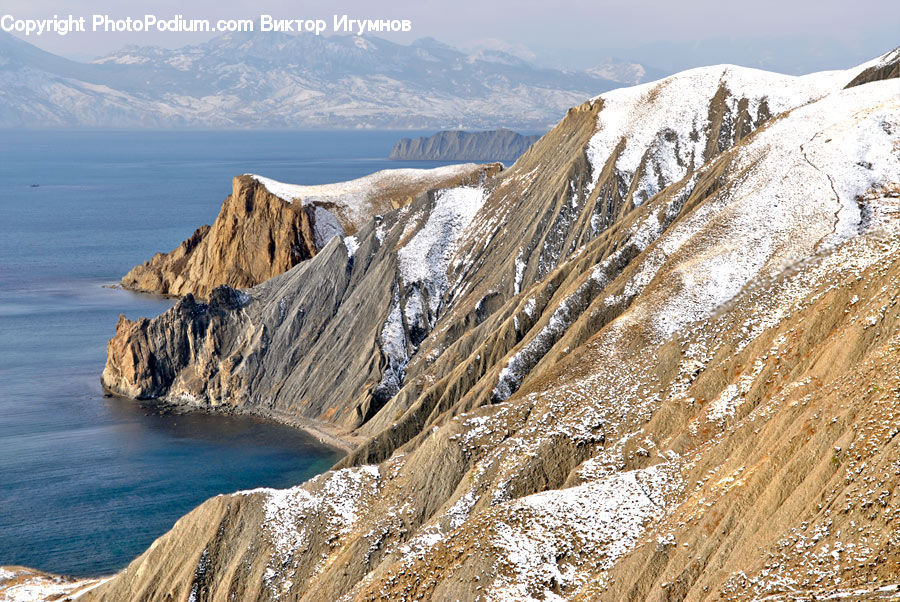 Cliff, Outdoors, Crest, Mountain, Peak, Promontory, Landscape