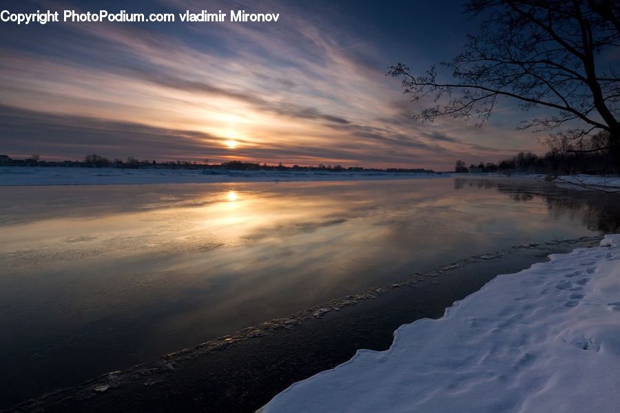 Dawn, Dusk, Sky, Sunrise, Sunset, Outdoors, Sunlight