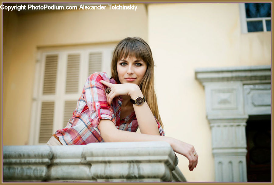 People, Person, Human, Female, Girl, Woman, Plaid