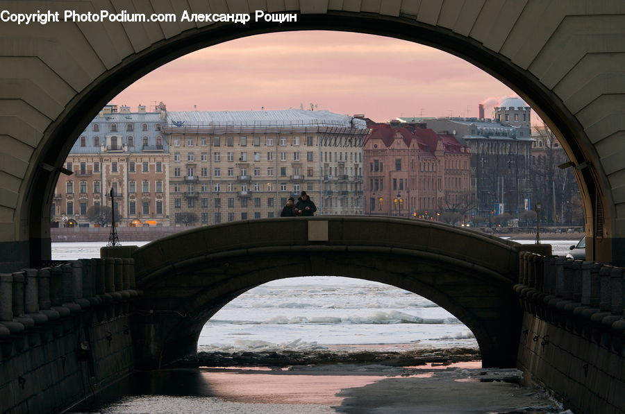 Bridge, Building, Arch