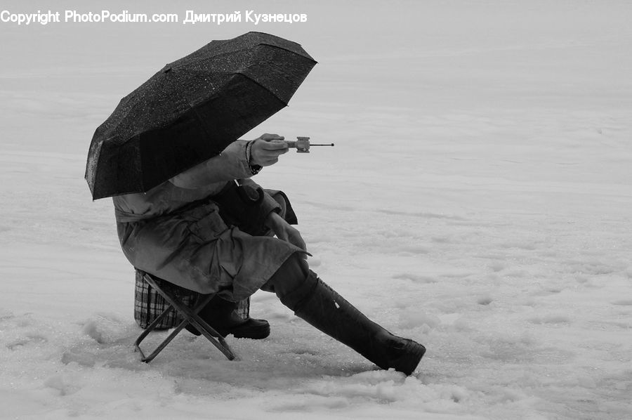 Umbrella, Beach, Coast, Outdoors, Sea, Water