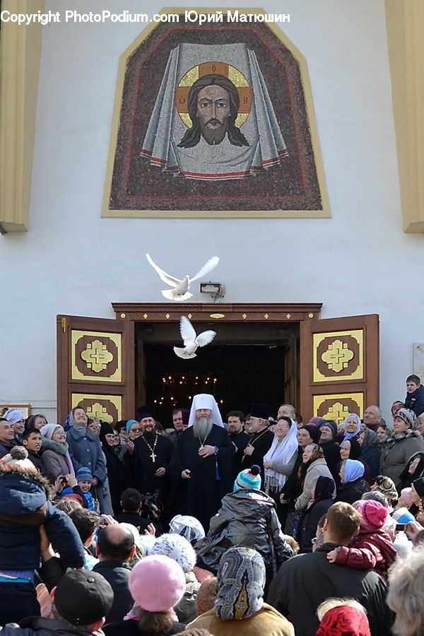 People, Person, Human, Altar, Architecture, Crowd, Art