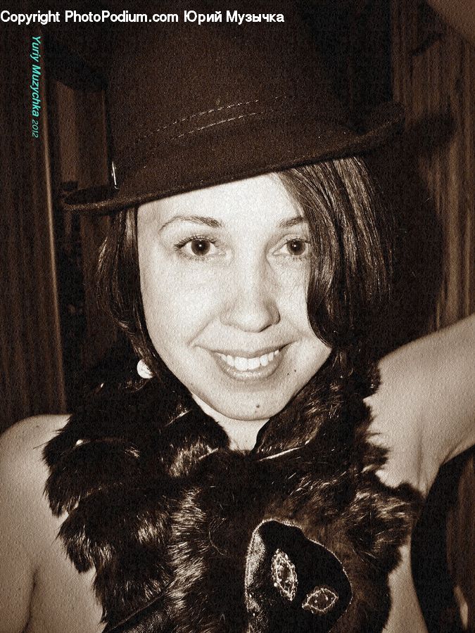 Costume, Dimples, Face, Smile, Cap, Hat