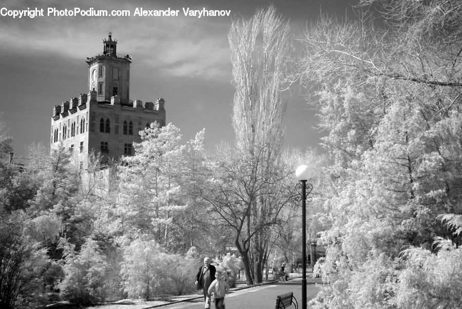 Architecture, Castle, Fort, Building, Housing, Villa, Church