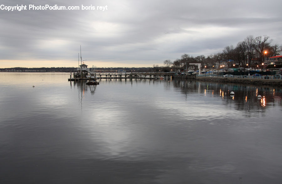 Canal, Outdoors, River, Water, Dock, Pier, Harbor
