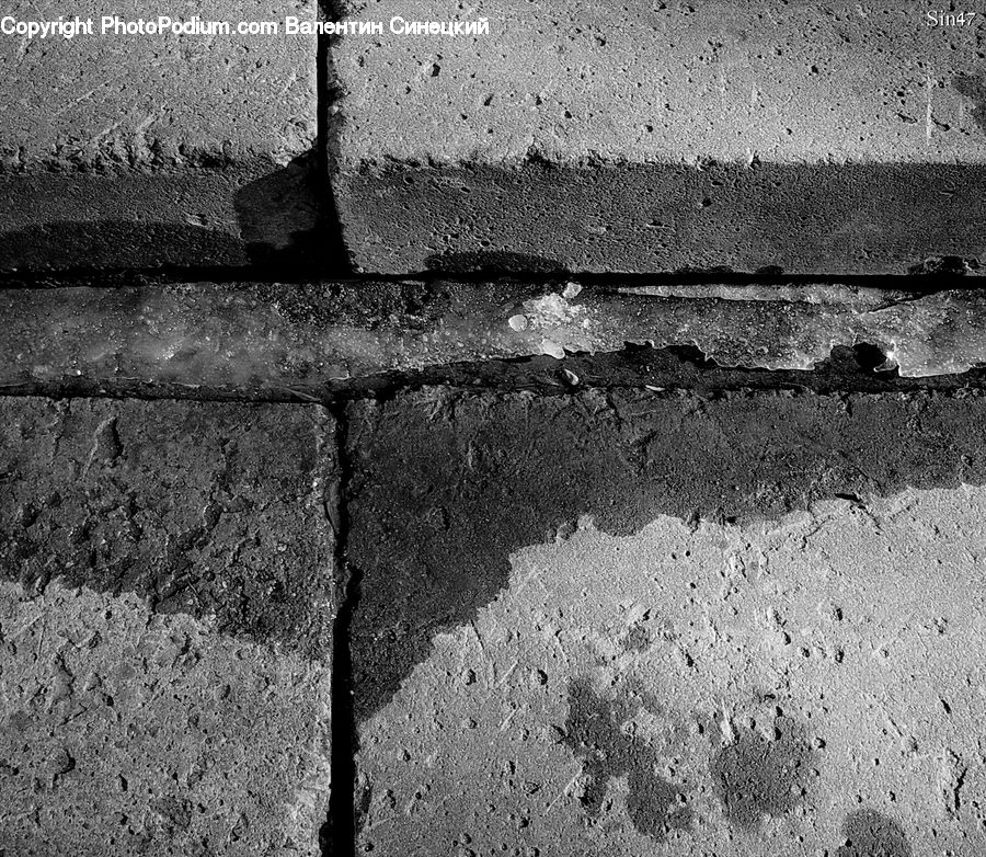 Fence, Wall, Asphalt, Tarmac, Ground, Soil, Brick