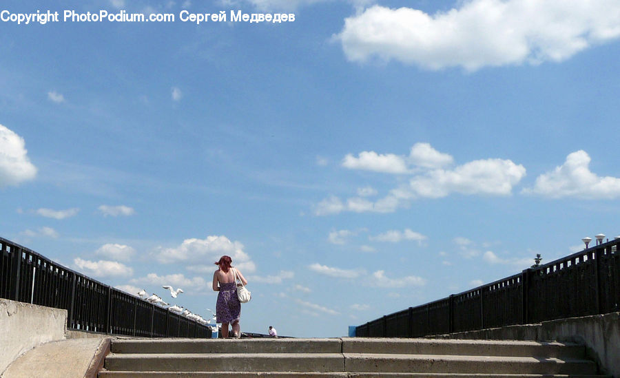People, Person, Human, Clothing, Dress, Freeway, Overpass