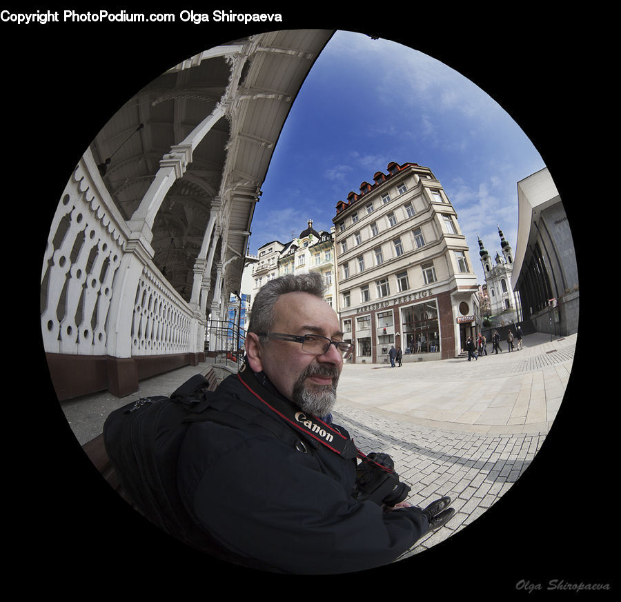 Fisheye, People, Person, Human, Face, Selfie