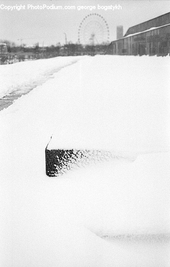 Ice, Outdoors, Snow, Paper, Blizzard, Weather, Winter