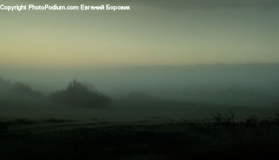 Fog, Mist, Outdoors, Dawn, Dusk, Sky, Sunrise