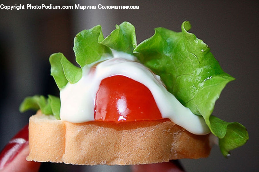 Burger, Food, Candy, Jelly, Sweets, Leaf, Plant