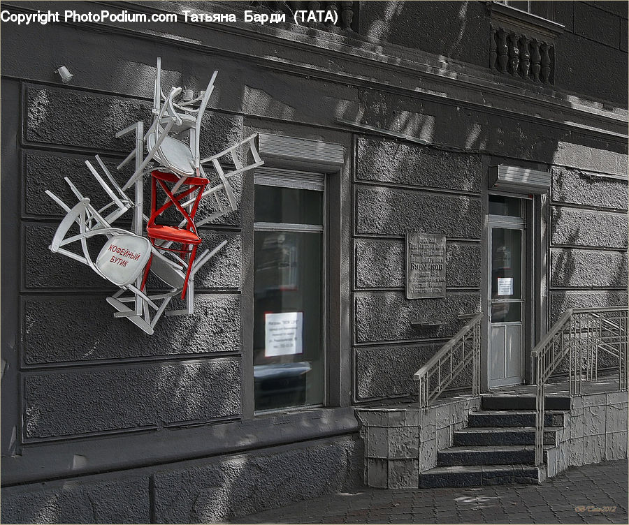 Chair, Furniture, Boardwalk, Path, Pavement, Sidewalk, Walkway