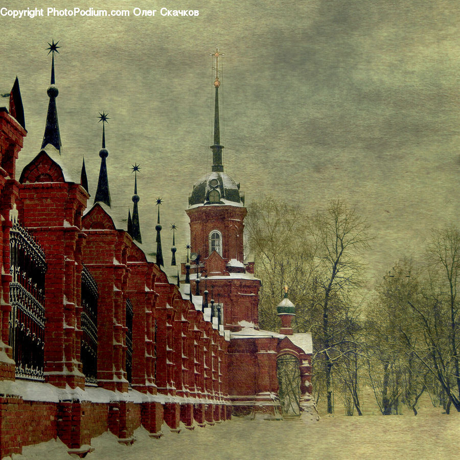 Architecture, Housing, Monastery, Bell Tower, Clock Tower, Tower, Castle