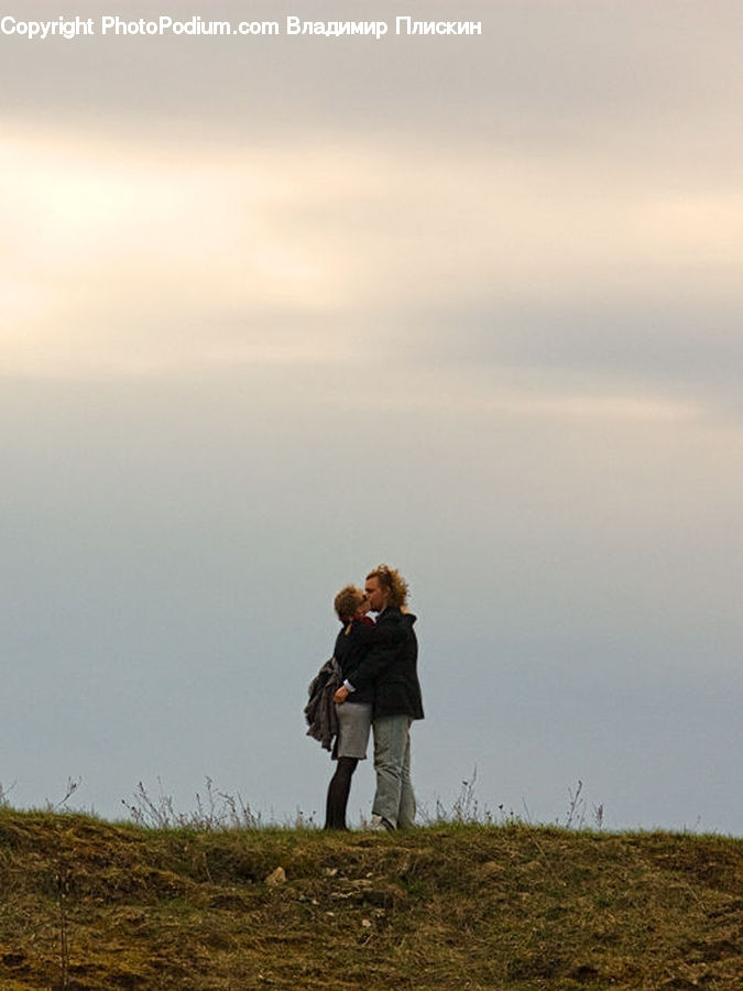 Human, People, Person, Leisure Activities, Walking, Hug, Field