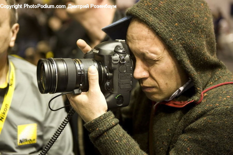 People, Person, Human, Photographer, Camera, Electronics, Accessories