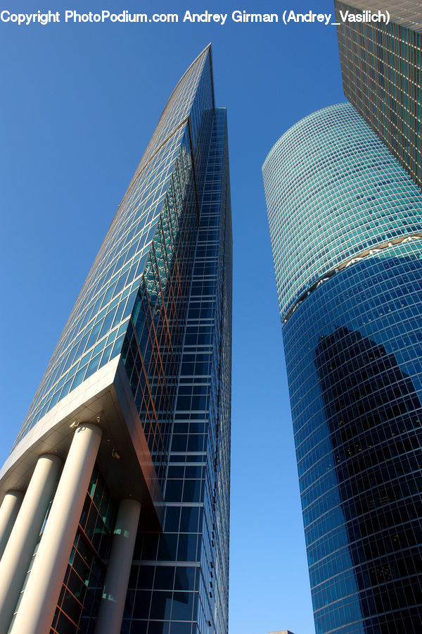 Architecture, City, Downtown, High Rise, Skyscraper, Building, Housing