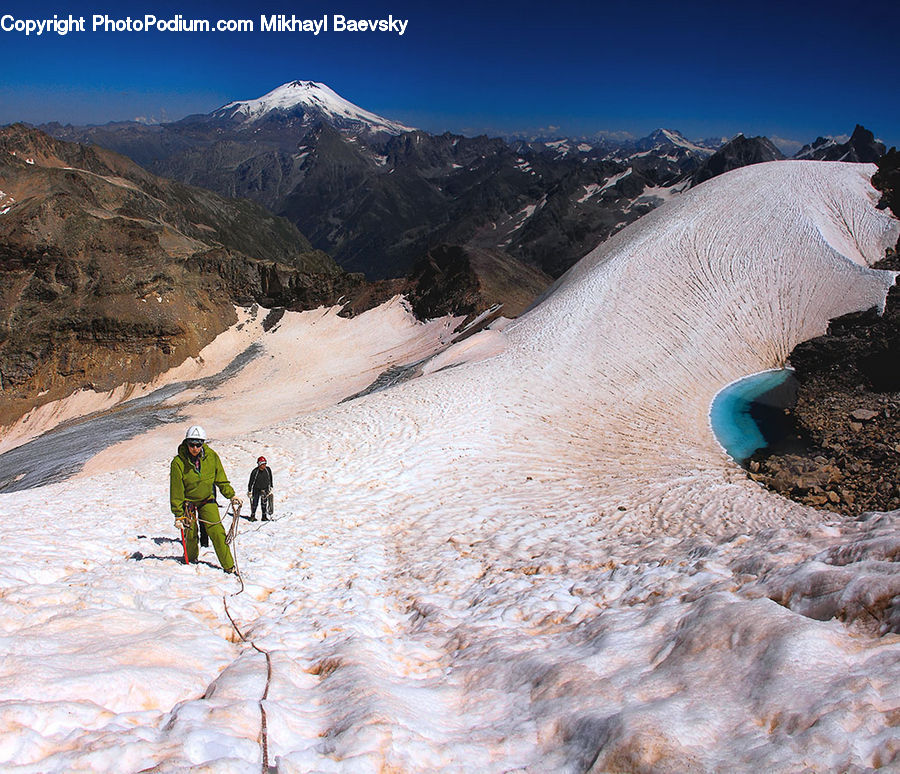 Hole, Arctic, Glacier, Ice, Mountain, Outdoors, Snow