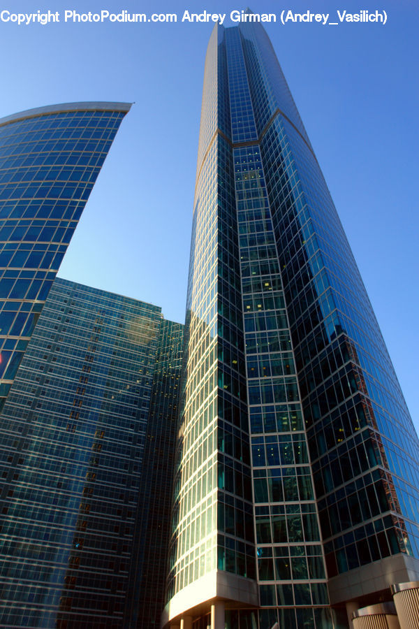 Architecture, City, Downtown, High Rise, Skyscraper, Building, Housing