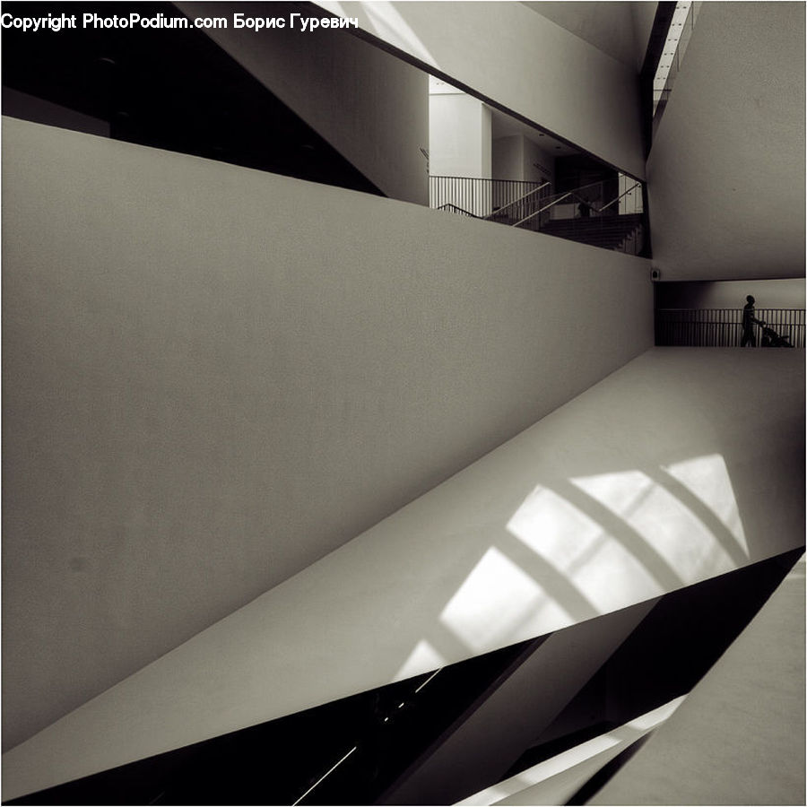 Banister, Handrail, Staircase, Architecture, Housing, Skylight, Window