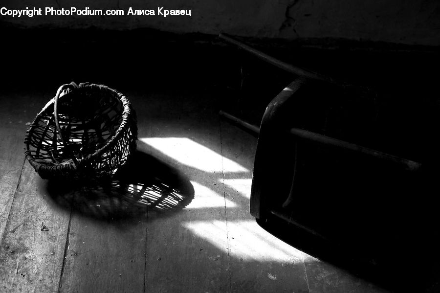 Chair, Furniture, Accessories, Asphalt, Tarmac
