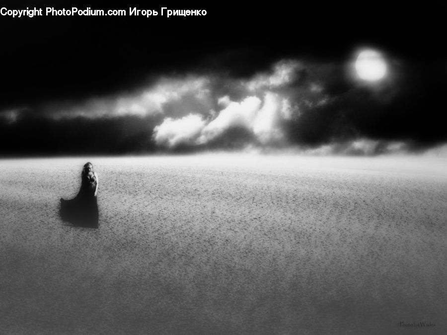 Outdoors, Sky, Azure Sky, Cloud, Sand, Soil, Storm