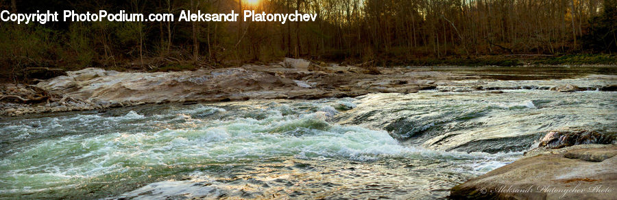 Creek, Outdoors, River, Water, Sea, Sea Waves, Coast