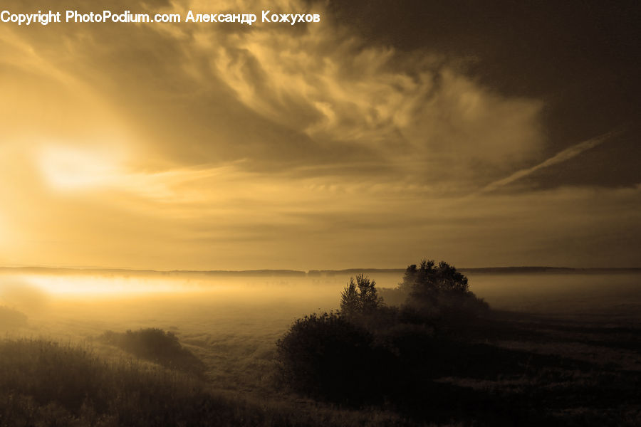 Azure Sky, Cloud, Outdoors, Sky, Dawn, Dusk, Sunrise