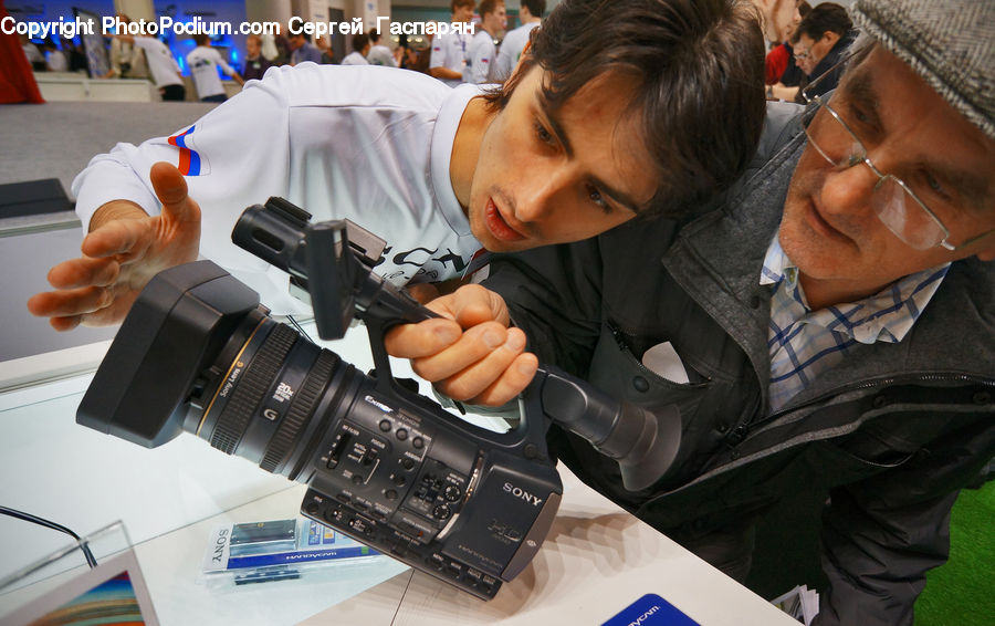 People, Person, Human, Camera, Electronics, Video Camera, Computer