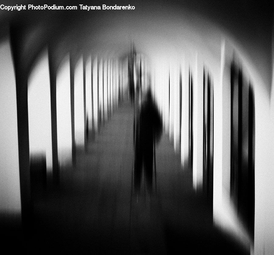 Corridor, Lighting, Tunnel