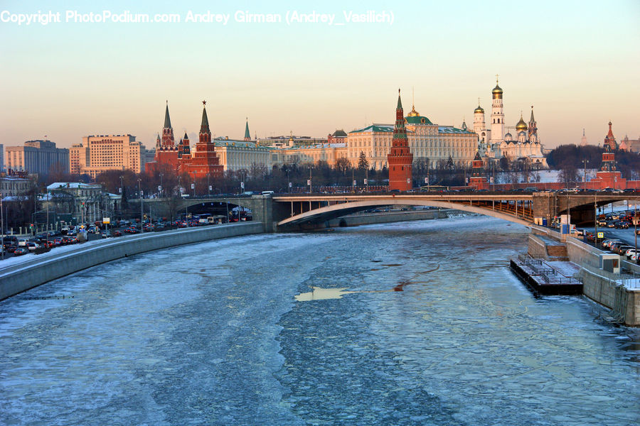 Boat, Watercraft, City, Downtown, Metropolis, Urban, Parliament
