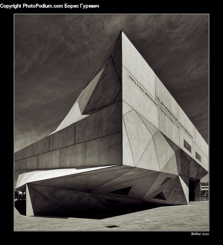 Triangle, Architecture, City, Downtown, Urban, Building, Office Building