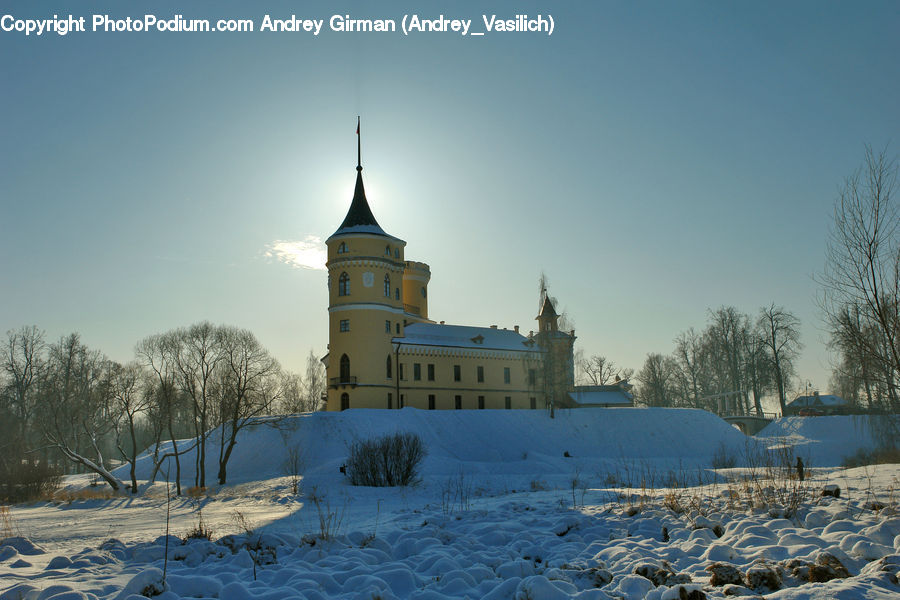 Architecture, Bell Tower, Clock Tower, Tower, Castle, Fort, Church