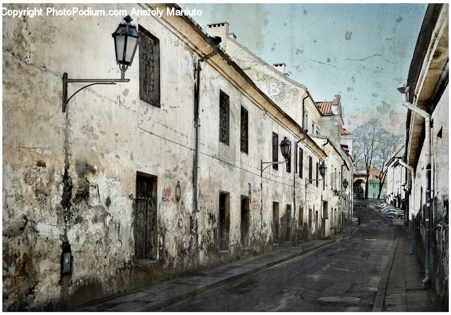 Alley, Alleyway, Road, Street, Town, Building, Downtown