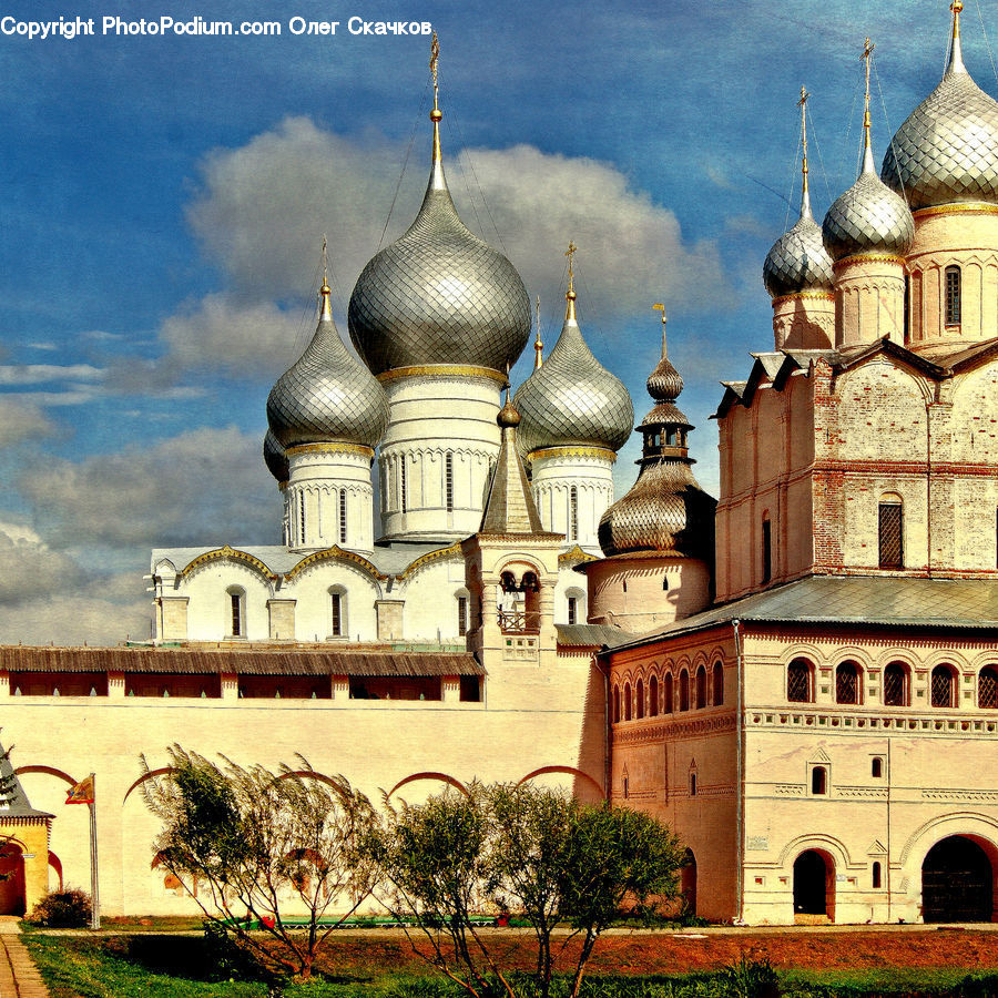 Architecture, Dome, Mosque, Worship, Castle, Fort, Shrine