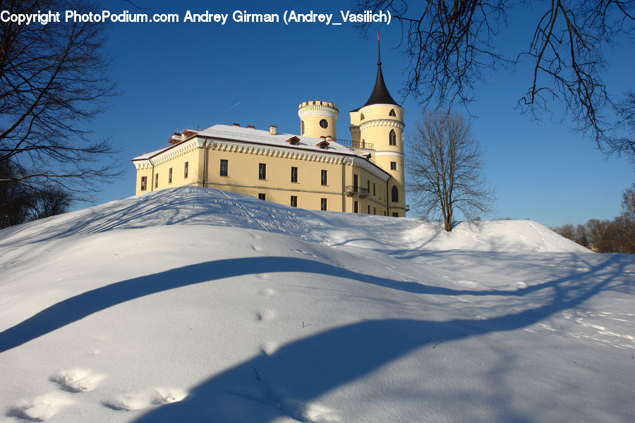 Architecture, Mansion, Landscape, Nature, Scenery, Building
