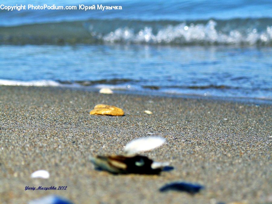 Hole, Beach, Coast, Outdoors, Sea, Water, Asphalt