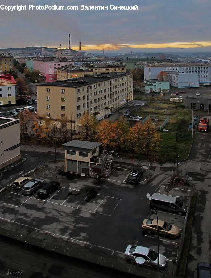Building, Hut, Shelter, City, Downtown, Cabin, Rural