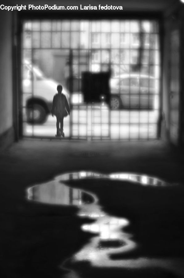 Automobile, Car, Vehicle, Silhouette, Person, Portrait, Selfie