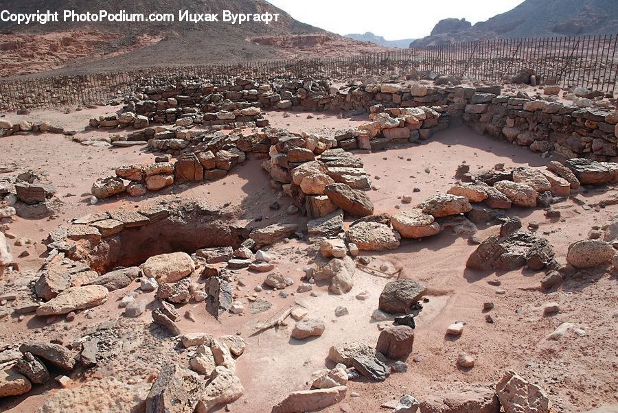 Rock, Rubble, Soil, Outdoors, Sand, Ruins, Ground