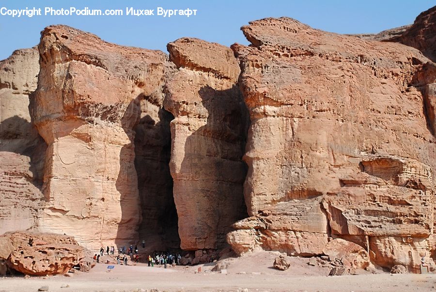 People, Person, Human, Arch, Canyon, Outdoors, Valley