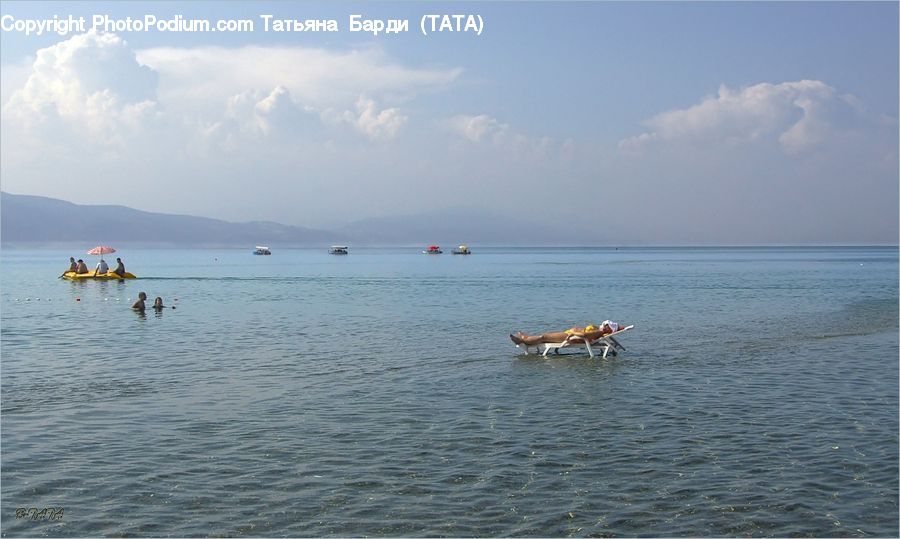 Banana Boat, Boat, Beach, Coast, Outdoors, Sea, Water