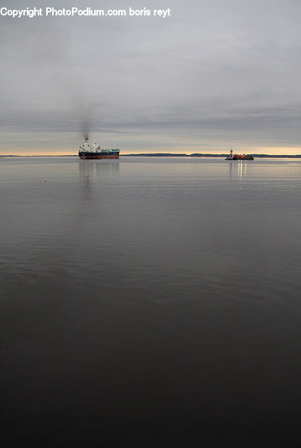Coast, Outdoors, Sea, Water, Dawn, Dusk, Sky