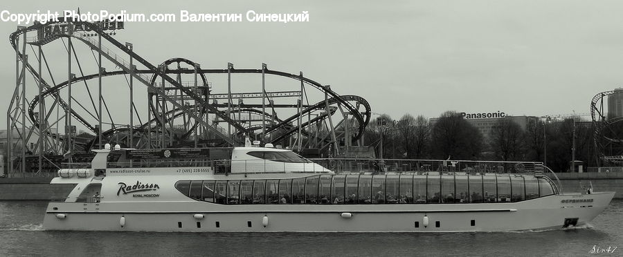 Cruise Ship, Ferry, Freighter, Ship, Tanker, Vessel, Dock